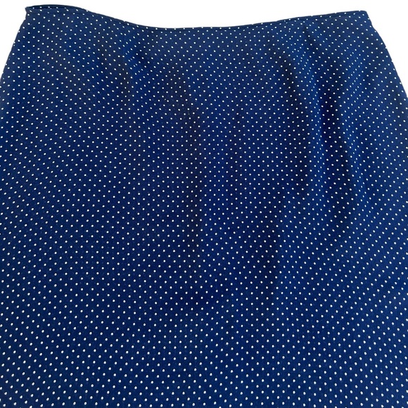 Reformation Polka Dot Skirt Sz 16 A-Line Cottagecore Academia Whimsigoth - Picture 12 of 16